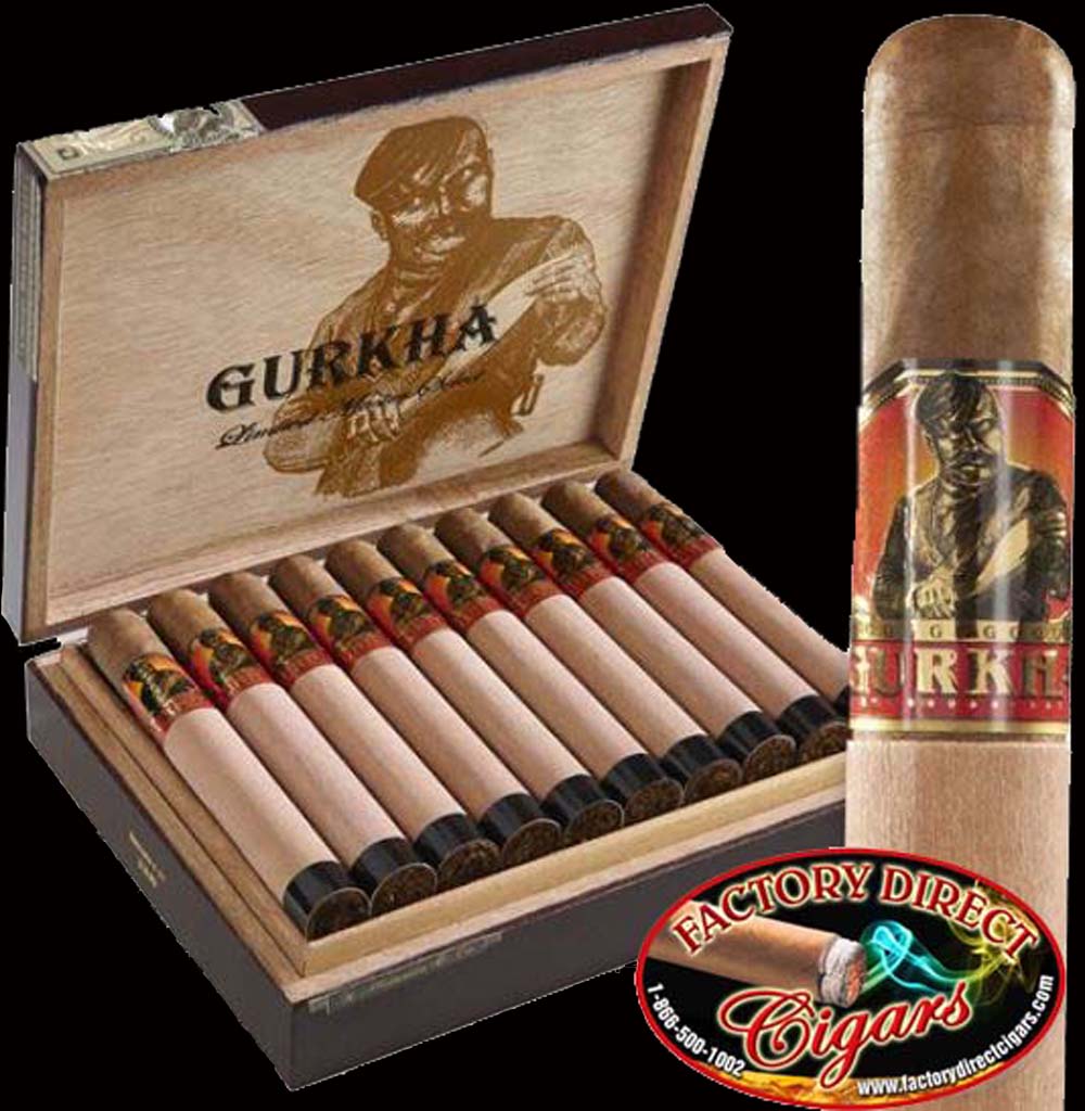 Gurkha Cigars..'Master Select'.Torpedo Factory Direct Cigars